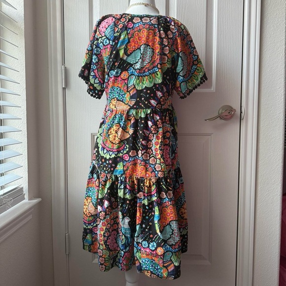 Uncle Frank Boho Dress with Pockets - Picture 2 of 5